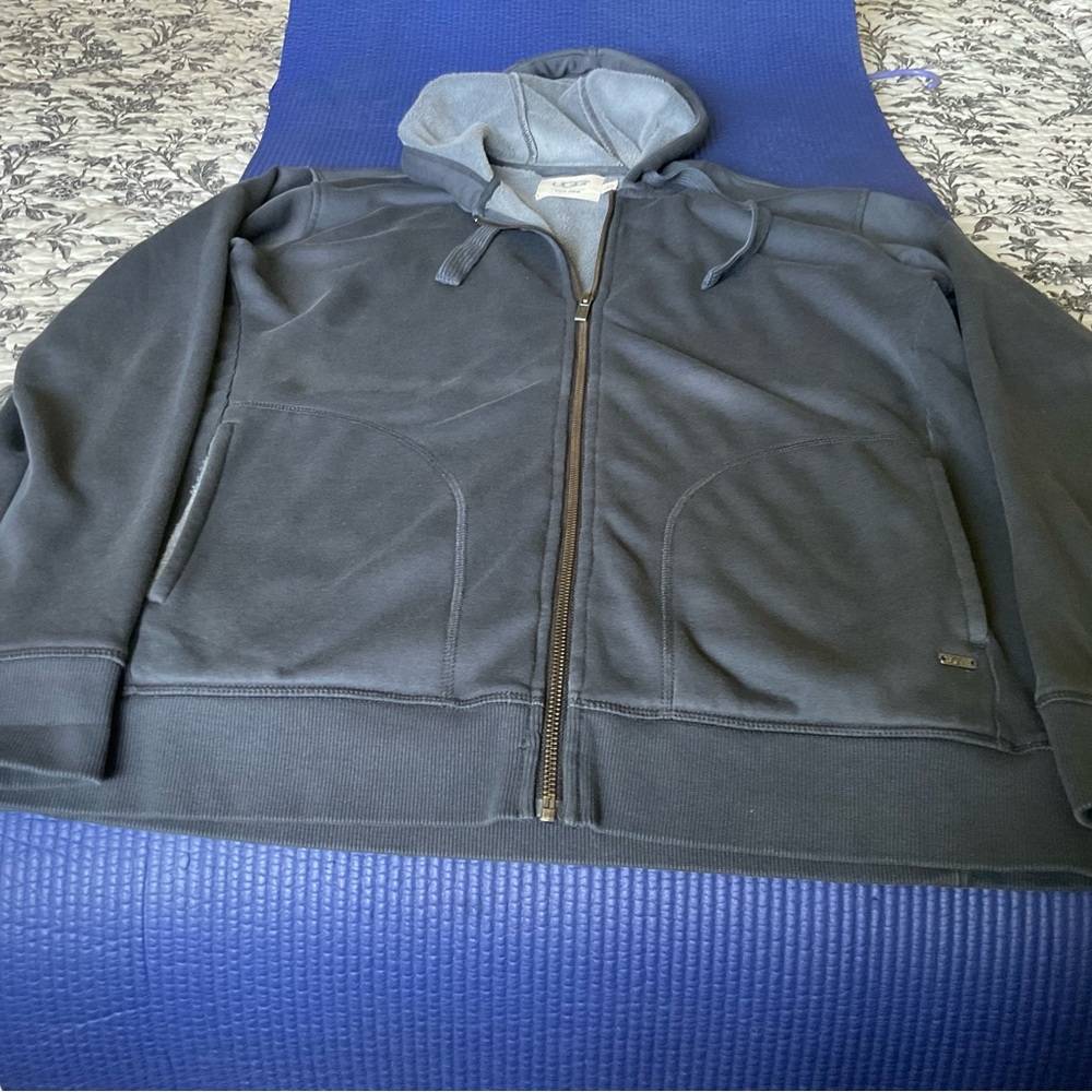 Ugg Elliot soft fleece hoodie mens large
